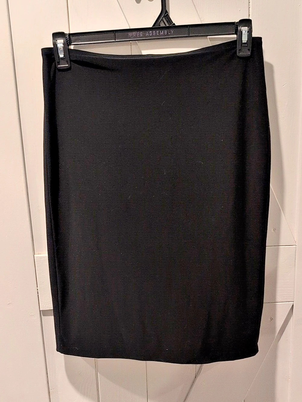 Norma Kamali Black Pencil Skirt Size M